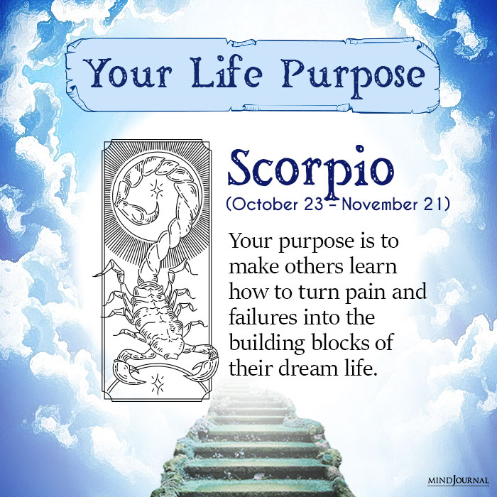 life purpose scorpio