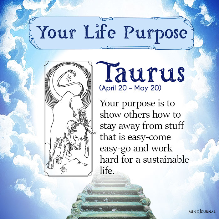 life purpose taurus