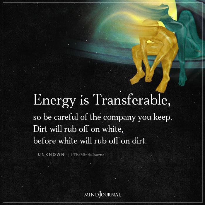 Energy is Transferable