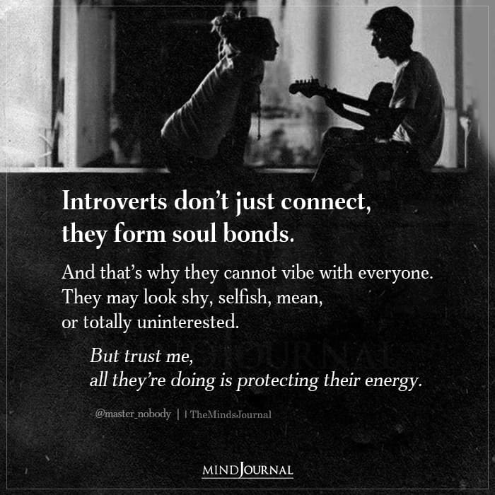 Introverts Dont Just Connect They Form Soul Bonds