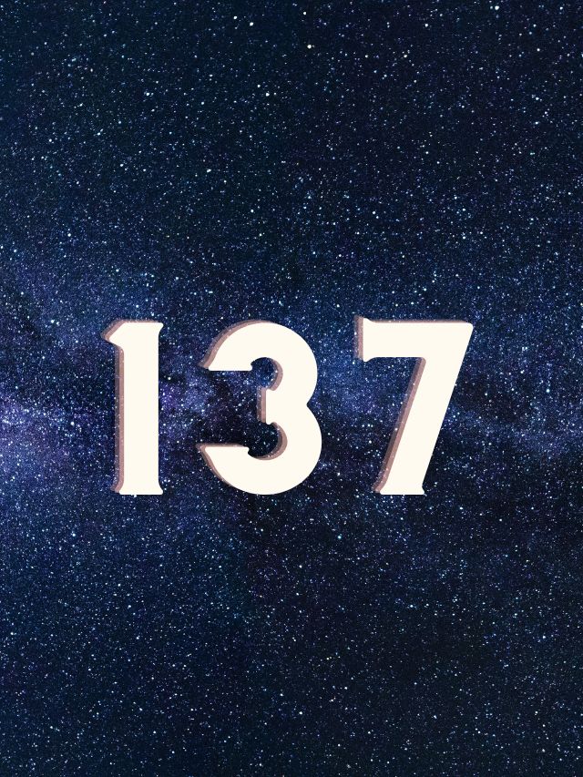 137 angel number meaning