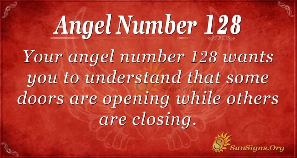 angel number 128