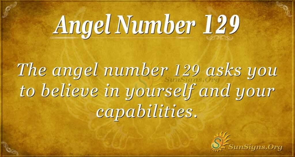 angel number 129