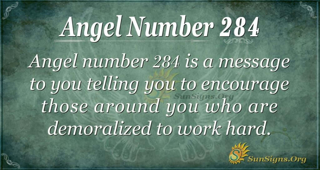 angel number 284