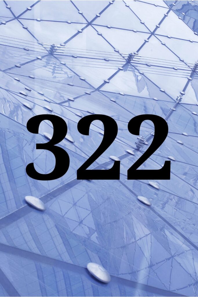 322 numerology