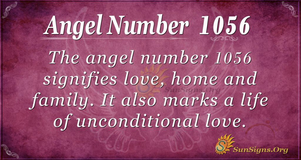 angel number 1056