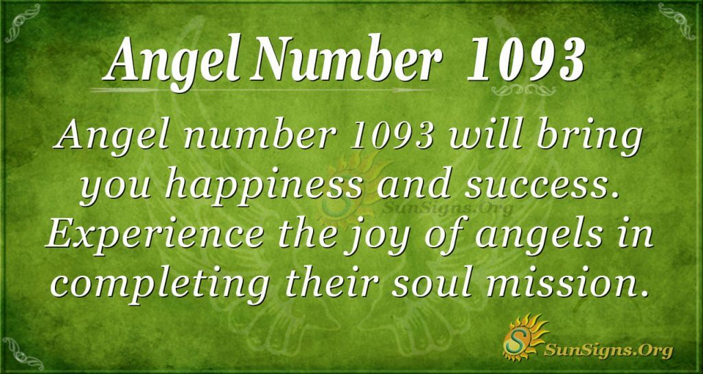 angel number 1093