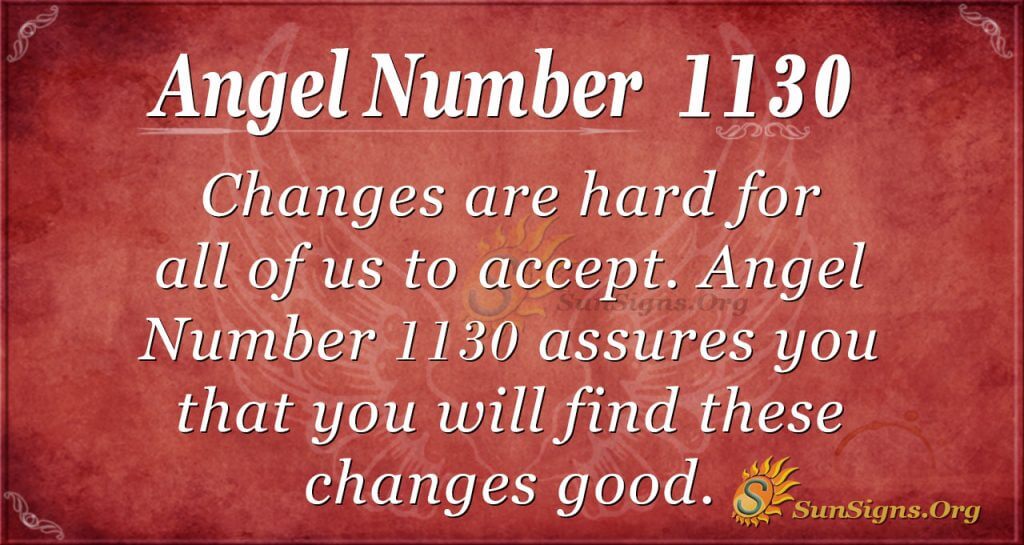 angel number 1130