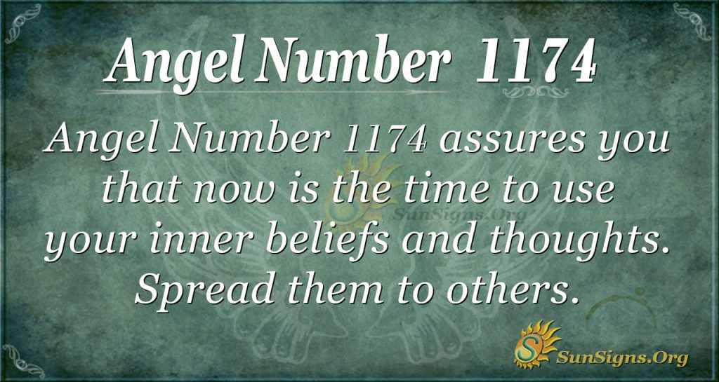 angel number 1174