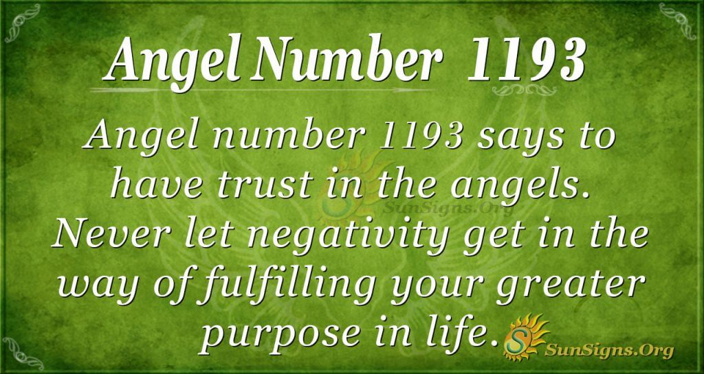 angel number 1193