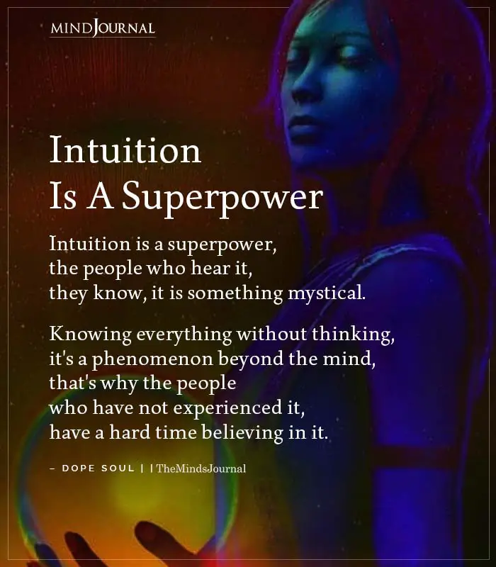 Levels of intuition: There are 4 levels of intuition that we need to understand for achieving our highest wisdom.
