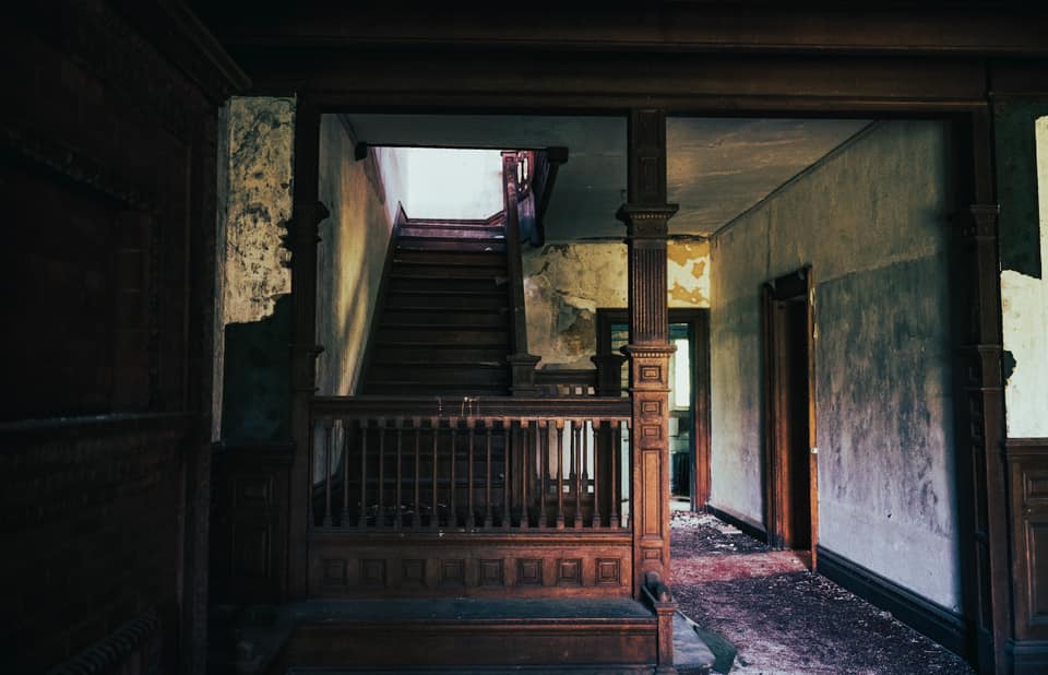 Abandoned Dunnington Mansion in Virginia