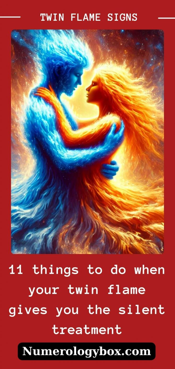 11 things to do when your twin flame gives you the silent treatment ...